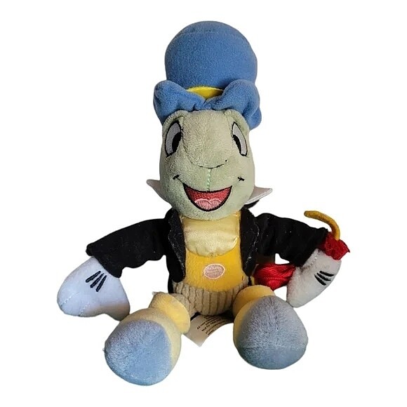 Pinocchio 9 1/2&quot;H Jiminy Cricket Beanbag