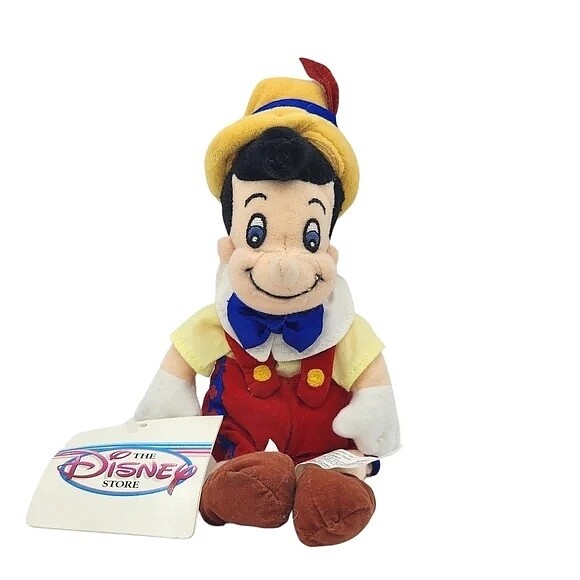 Pinocchio 9 1/2&quot;H Beanbag Character