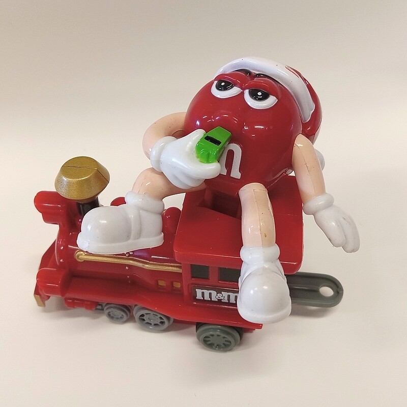 M&amp;M Series 2 Christmas Train - RED on RED Engine