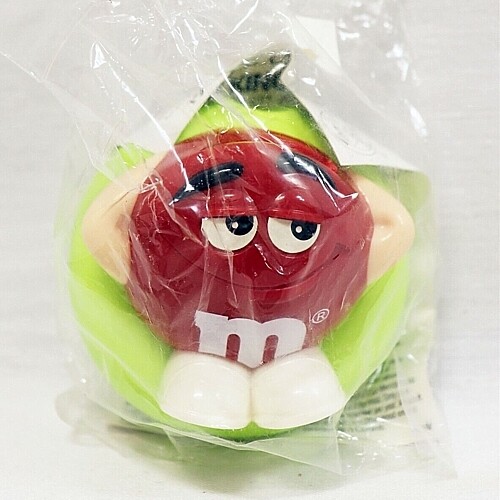 M&amp;M RED on Inner Tube Mini's Dispenser - Burger King