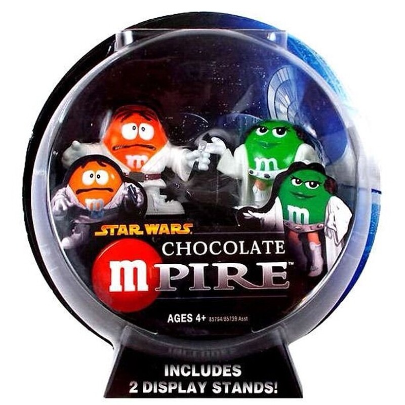 M&amp;M Star Wars Chocolate MPire Figure Set