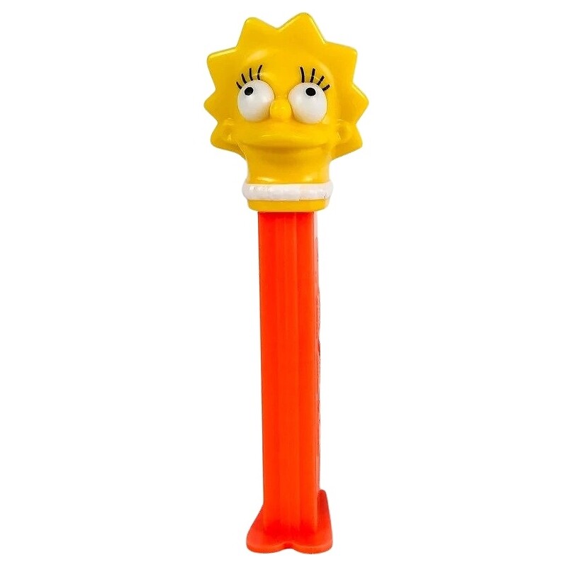 The Simpsons Lisa PEZ Dispenser in Package