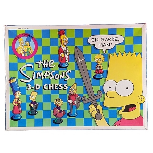 The Simpsons "3-D Chess" Game