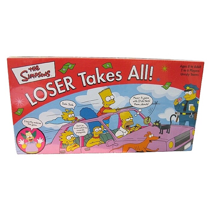 The Simpsons "Loser Takes All" Board Game