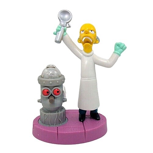 The Simpsons Mr. Burns Spooky Light-Ups Figure - Burger King