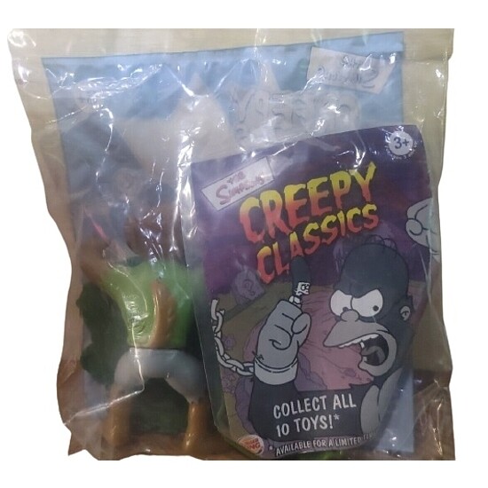 The Simpsons Ned Flanders Creepy Classics Figure - Burger King