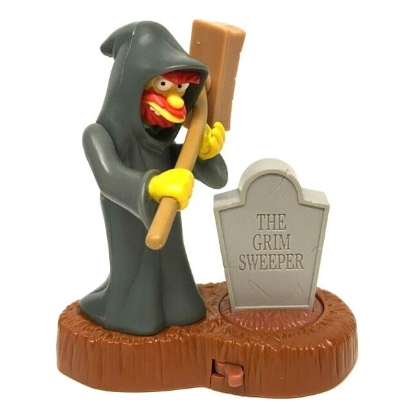 The Simpsons Groundskeeper Willie Spooky Light-Ups Figure - Burger King