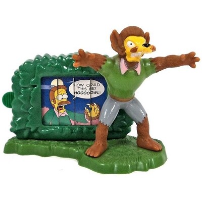 The Simpsons Ned Flanders Creepy Classics Figure - Burger King