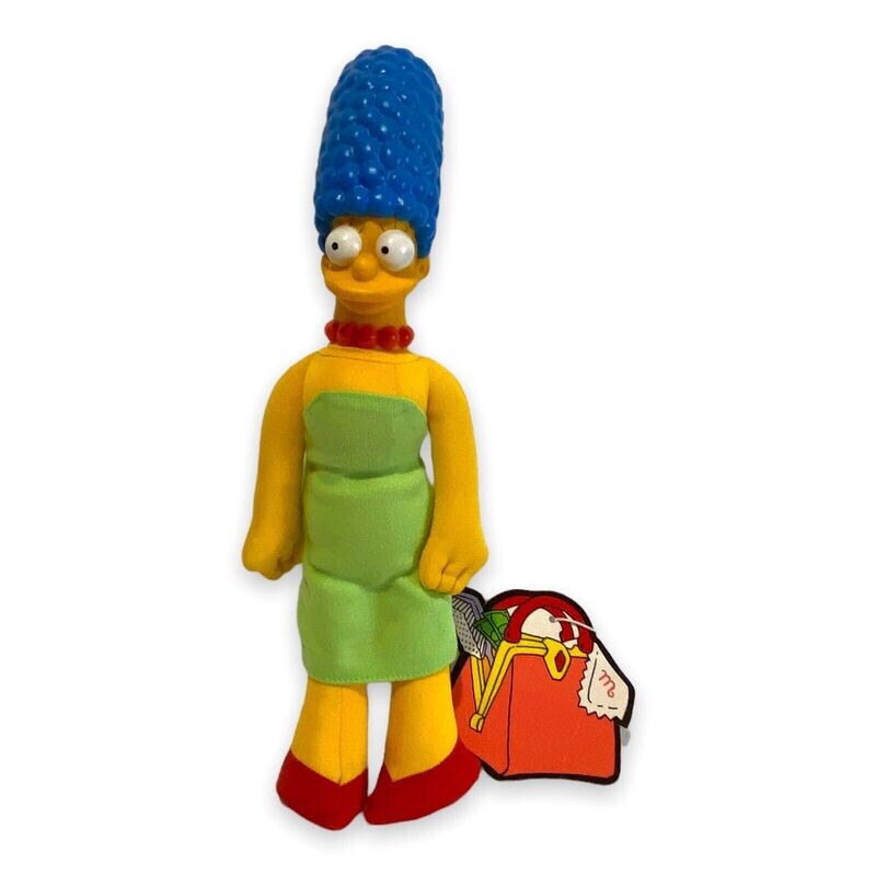 The Simpsons 12&quot;H Marge Cloth Doll with Vinyl Head - Burger King