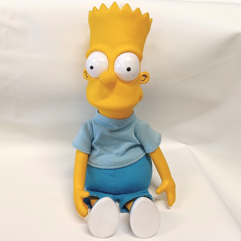 The Simpsons 16"H Bart Cloth Doll with Vinyl Head, Arms and Legs