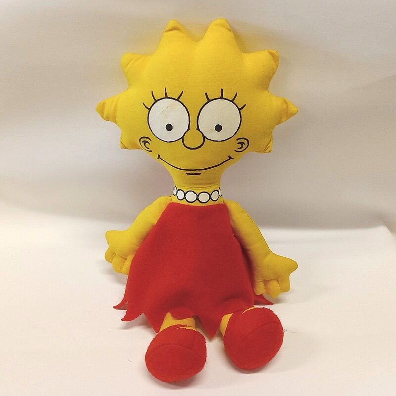 The Simpsons 10"H Lisa Cloth Doll