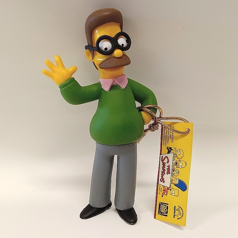 The Simpsons 3 1/2&quot;H Ned Flanders PVC Figure