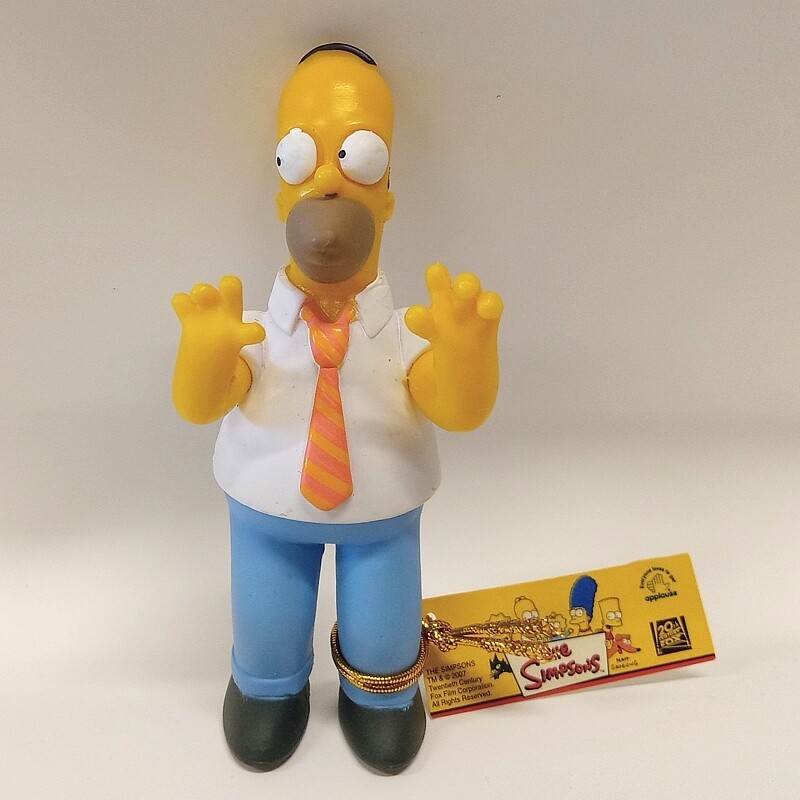 The Simpsons 3 1/2"H Homer Simpson PVC Figure
