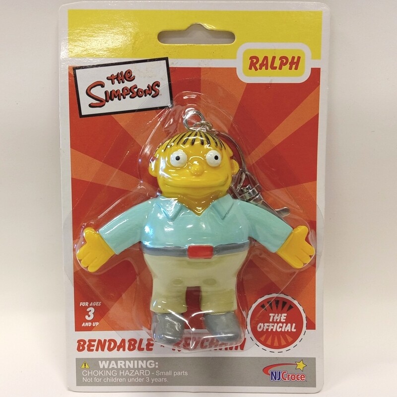 The Simpsons 3 1/2&quot;H Ralph Wiggum Bendable Figure