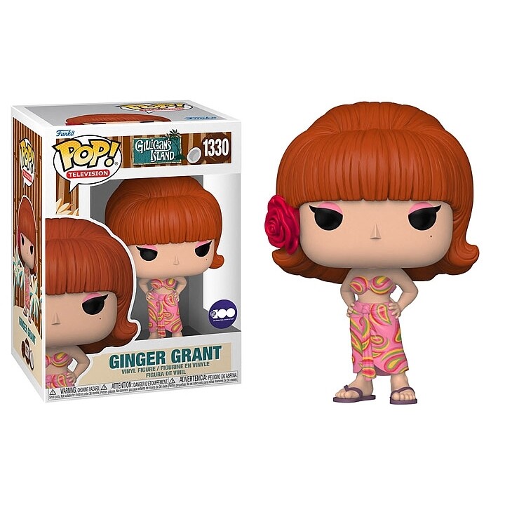 Gilligan&#39;s Island 3 3/4&quot;H Ginger Grant POP! Television Vinyl Figure #1330 - WB100