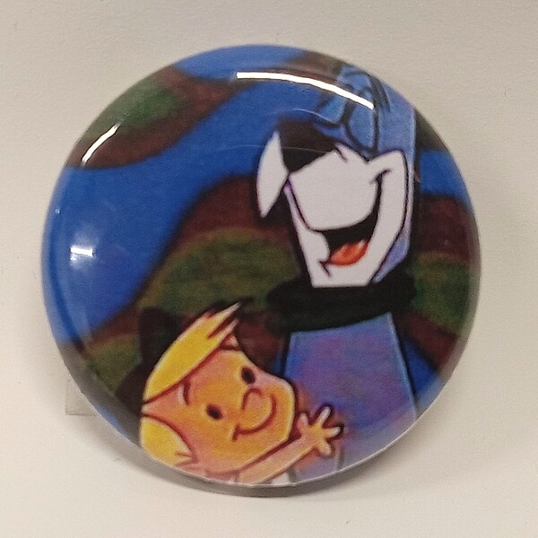 The Jetsons 1&quot;D Elroy and Astro Pinback Button