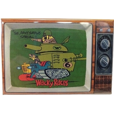 Wacky Races The Army Surplus Special Metal TV Magnet