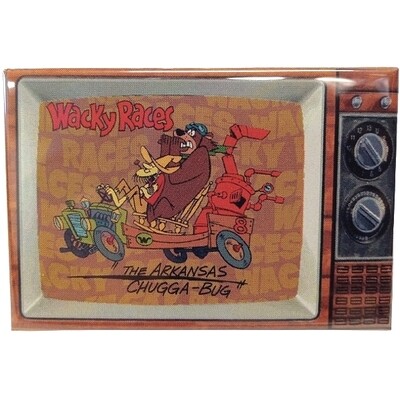 Wacky Races The Arkansas Chugga-Bug Metal TV Magnet