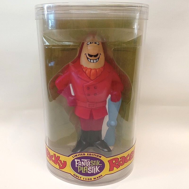 Wacky Races 6 1/2&quot;H Red Max Fantastik Plastik Vinyl Figure