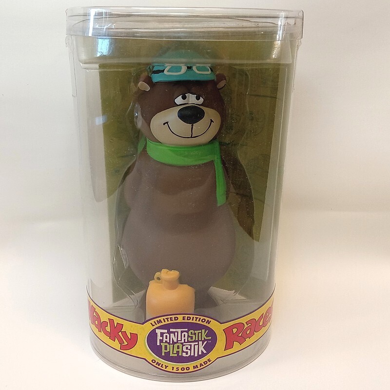 Wacky Races 6 1/2&quot;H Blubber Bear Fantastik Plastik Vinyl Figure
