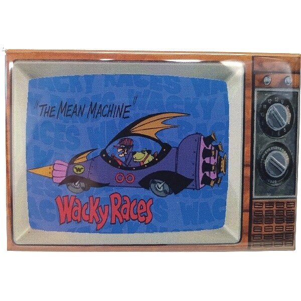 Wacky Races The Mean Machine Metal TV Magnet
