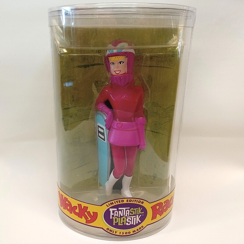 Wacky Races 6 1/2&quot;H Penelope Pitstop Fantastik Plastik Vinyl Figure