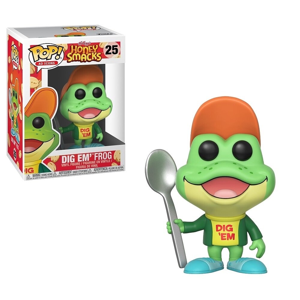 Kellogg&#39;s Dig &#39;Em 3 3/4&quot;H POP! Ad Icons Vinyl Figure #25