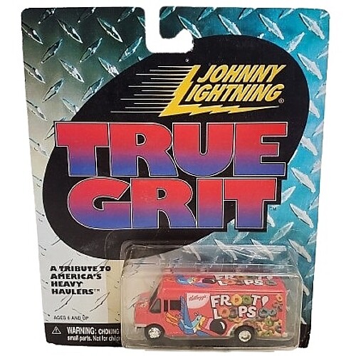 Kellogg&#39;s Froot Loops Die Cast Truck/Van Johnny Lightning True Grit