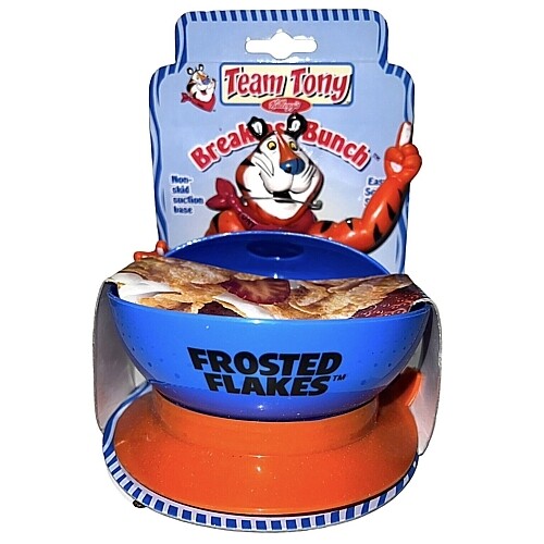 Kellogg&#39;s Tony the Tiger Plastic Cereal Bowl with Suction Base