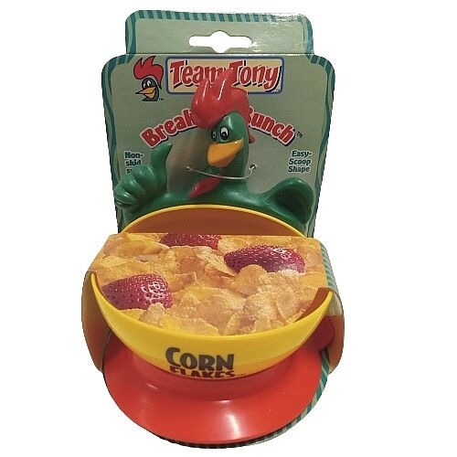 Kellogg&#39;s Cornelius the Rooster Plastic Cereal Bowl with Suction Base
