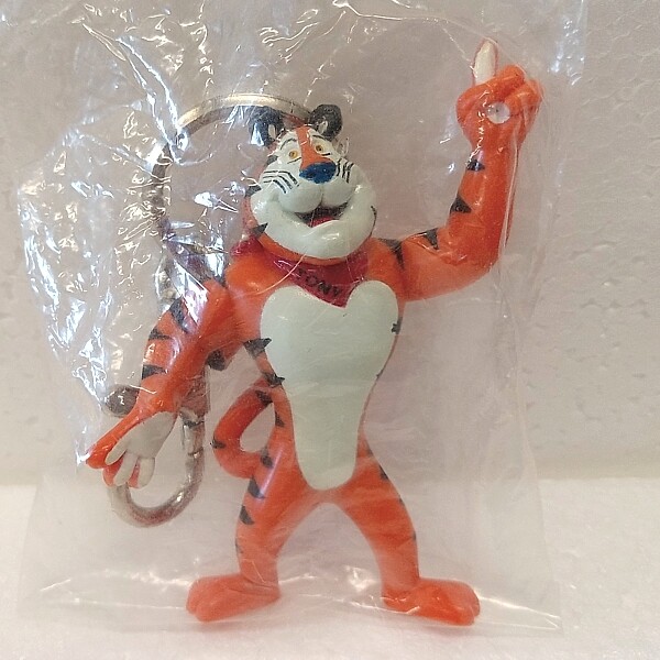 Kellogg&#39;s 2 3/4&quot; Tony the Tiger PVC Figural Keychain