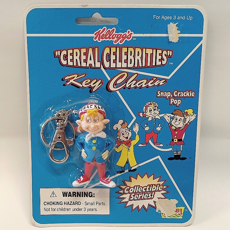 Kellogg&#39;s 2 3/4&quot; Crackle PVC Figural Keychain