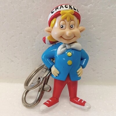 Kellogg's 2 3/4" Crackle PVC Figural Keychain