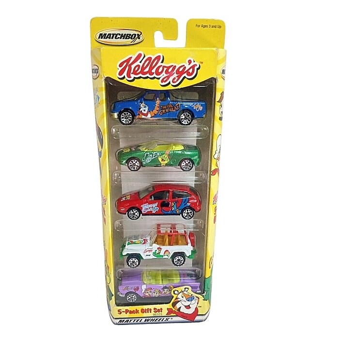 Kellogg&#39;s Matchbox Die Cast 5-Pack Gift Set