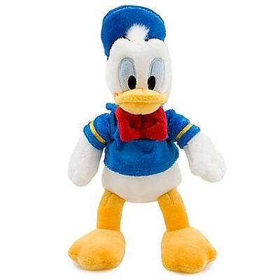 Disney Donald Duck 9 1/2"H Soft Plush Beanbag Character
