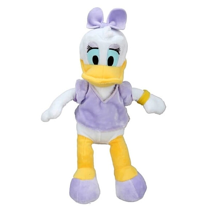 Disney Daisy Duck 9"H Soft Plush Beanbag Character