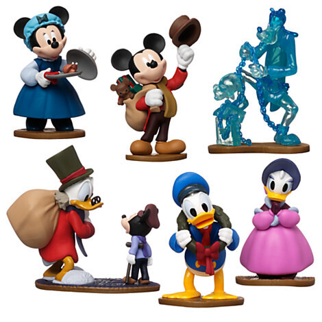 Disney&#39;s Mickey&#39;s Christmas Carol Figure Set