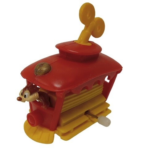 Disney Chip and Dale in Wind-Up Cable Car