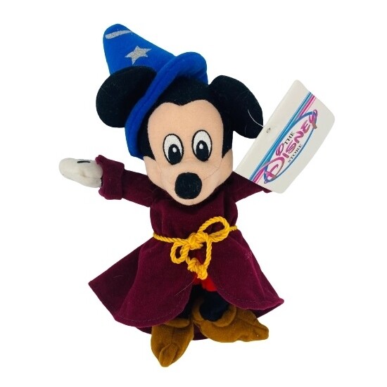 Disney 11&quot;H Mickey Mouse &quot;The Sorcerer&quot; Beanbag from Fantasia