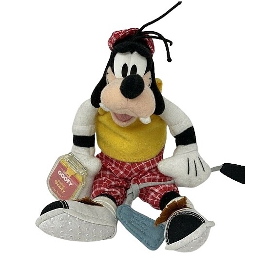 Disney 12&quot;H &quot;Golfin&#39; Goofy&quot;&quot; Beanbag Character