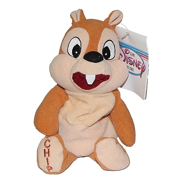 Disney 8&quot;H Chip Beanbag Character
