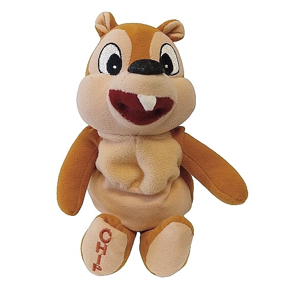 Disney 8&quot;H Chip Beanbag Character