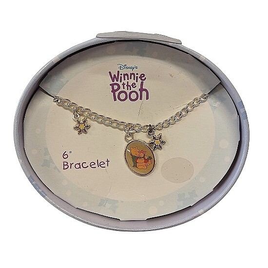 Disney Winnie the Pooh 6&quot;L Bracelet with Charms