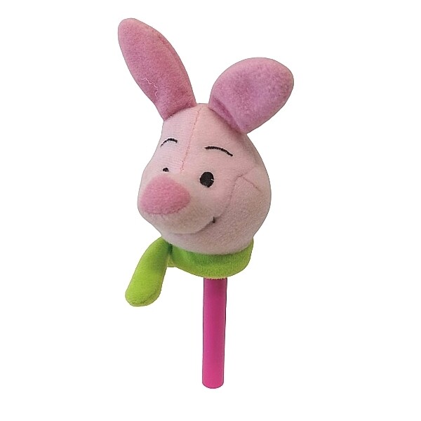 Disney Piglet Plush Topper on Pen