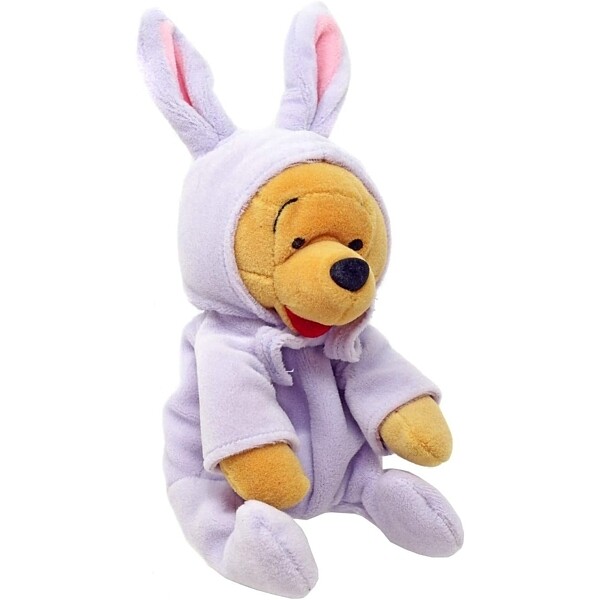 Disney 7"H Winnie the Pooh Easter Bunny Beanbag Character