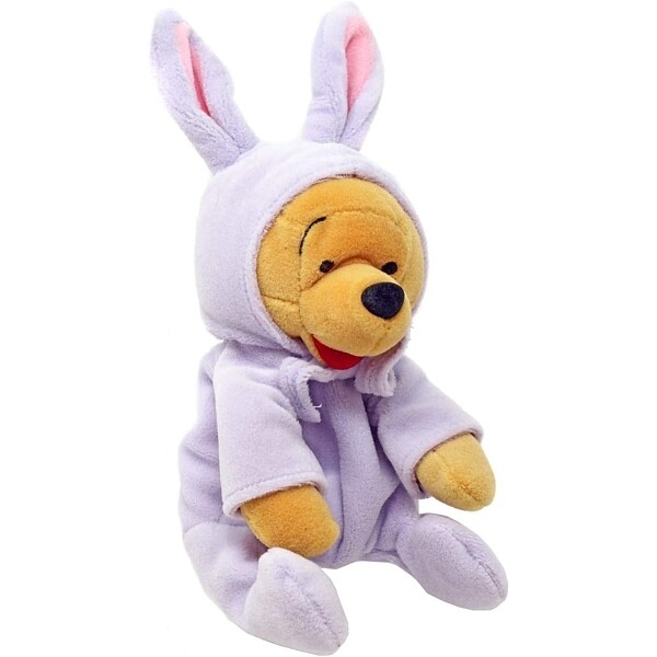 Disney 7&quot;H Winnie the Pooh Easter Bunny Beanbag Character