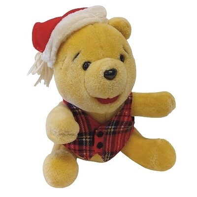 Disney 8"H Winnie the Pooh Christmas Plush