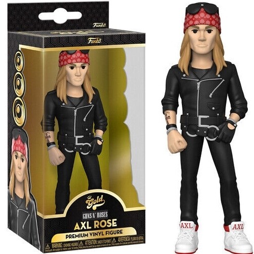 Axl Rose Guns N&#39; Roses 5&quot;H POP! GOLD Vinyl Figure