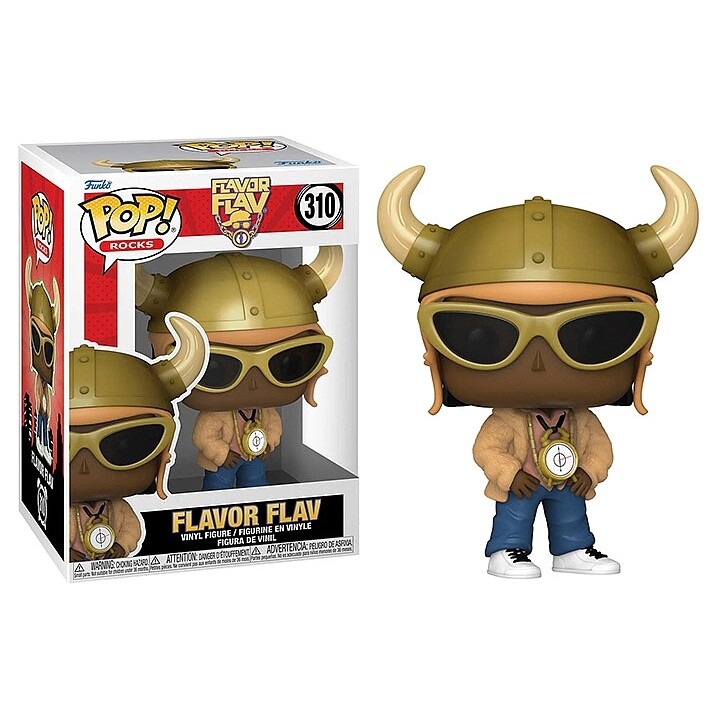 Flavor Flav 3 3/4&quot;H POP! Rocks Vinyl Figure #310