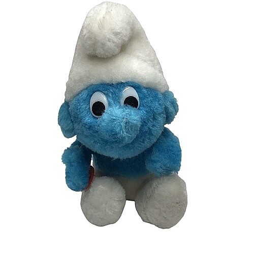 The Smurfs 6 1/2&quot;H Smurf Plush